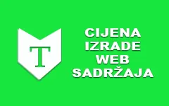 Izrada web sadržaja cijena thumb